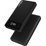 Externer Outdoor-Akku Power Bank Power Delivery PD 100W mit 20000 mAh und LED-Anzeige - Schwarz