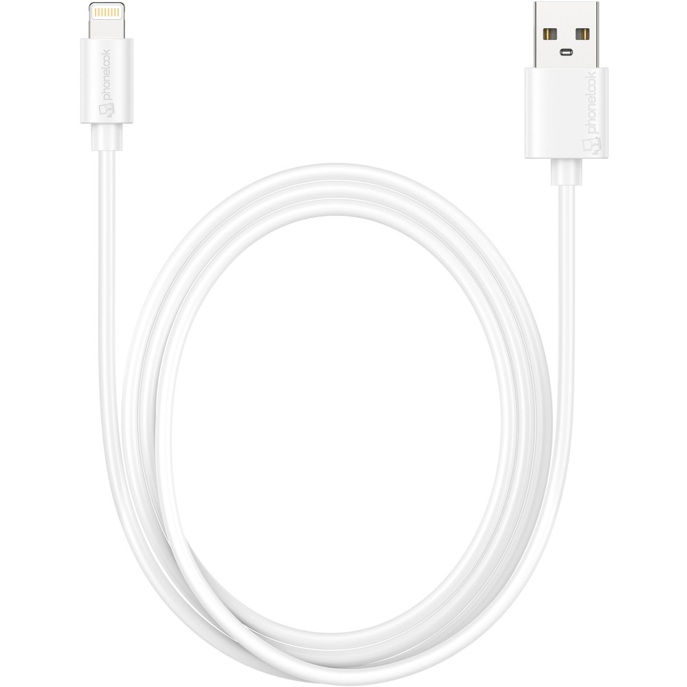 Câble Lightning iPhone USB (1 m) - PhoneLook - Blanc - Acheter sur PhoneLook