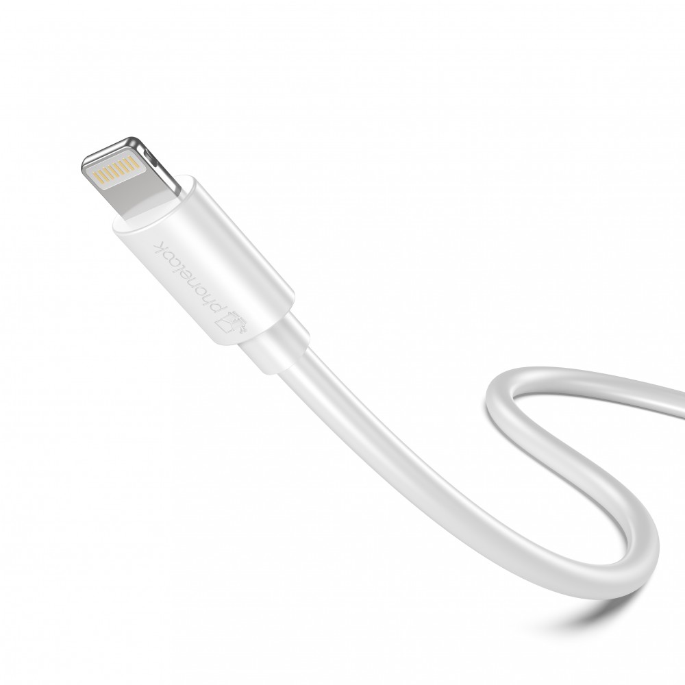 Câble iPhone (3m) Fast Charge Lightning vers USB-C - PhoneLook - Blanc -  Acheter sur PhoneLook