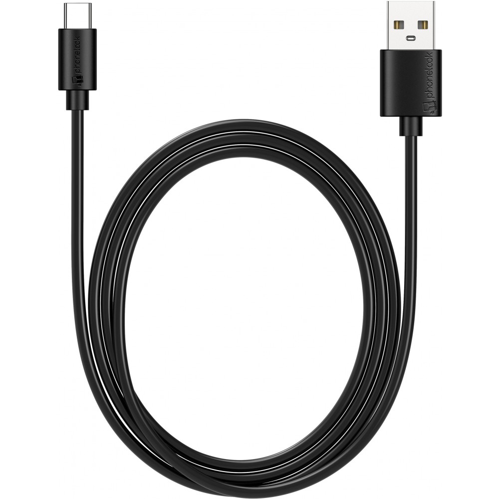 Câble chargeur (1 m) USB-C vers USB-A - PhoneLook - Noir - Acheter sur  PhoneLook
