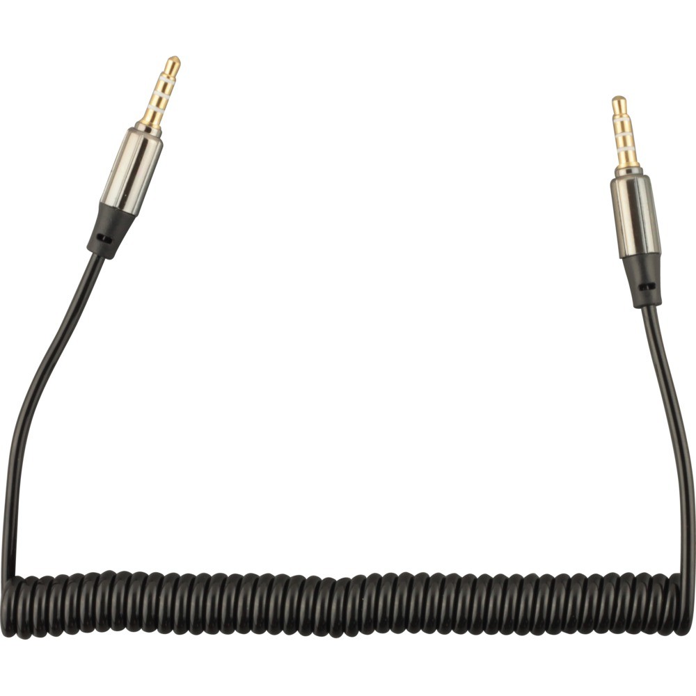 Câble musique à double prise - Connecteur jack 3,5 mm AUX extensible - Noir  - Acheter sur PhoneLook
