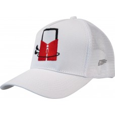 Casquette Trucker sportive - Casquette de baseball unisexe ajustable PhoneLook - Blanc