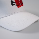 Casquette Trucker sportive - Casquette de baseball unisexe ajustable PhoneLook - Blanc