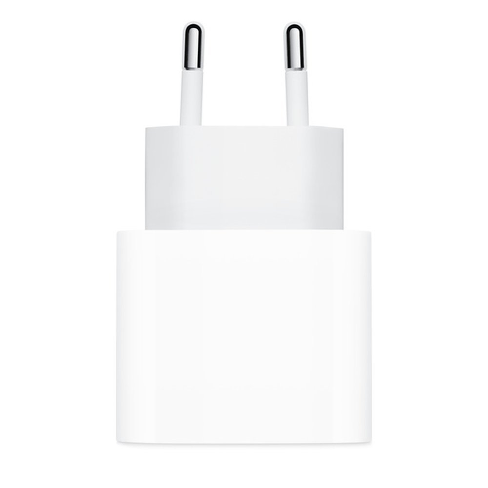 Chargeur USB-C 20W original Apple (MHJE3ZM/A) - Blanc