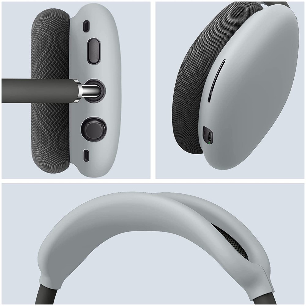 Coque AirPods Max - Silicone souple flexible avec bandeau - Noir - Acheter  sur PhoneLook