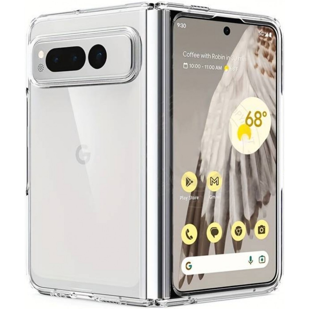 Coque Google Pixel Fold - Gel transparent Silicone Super Clear flexible