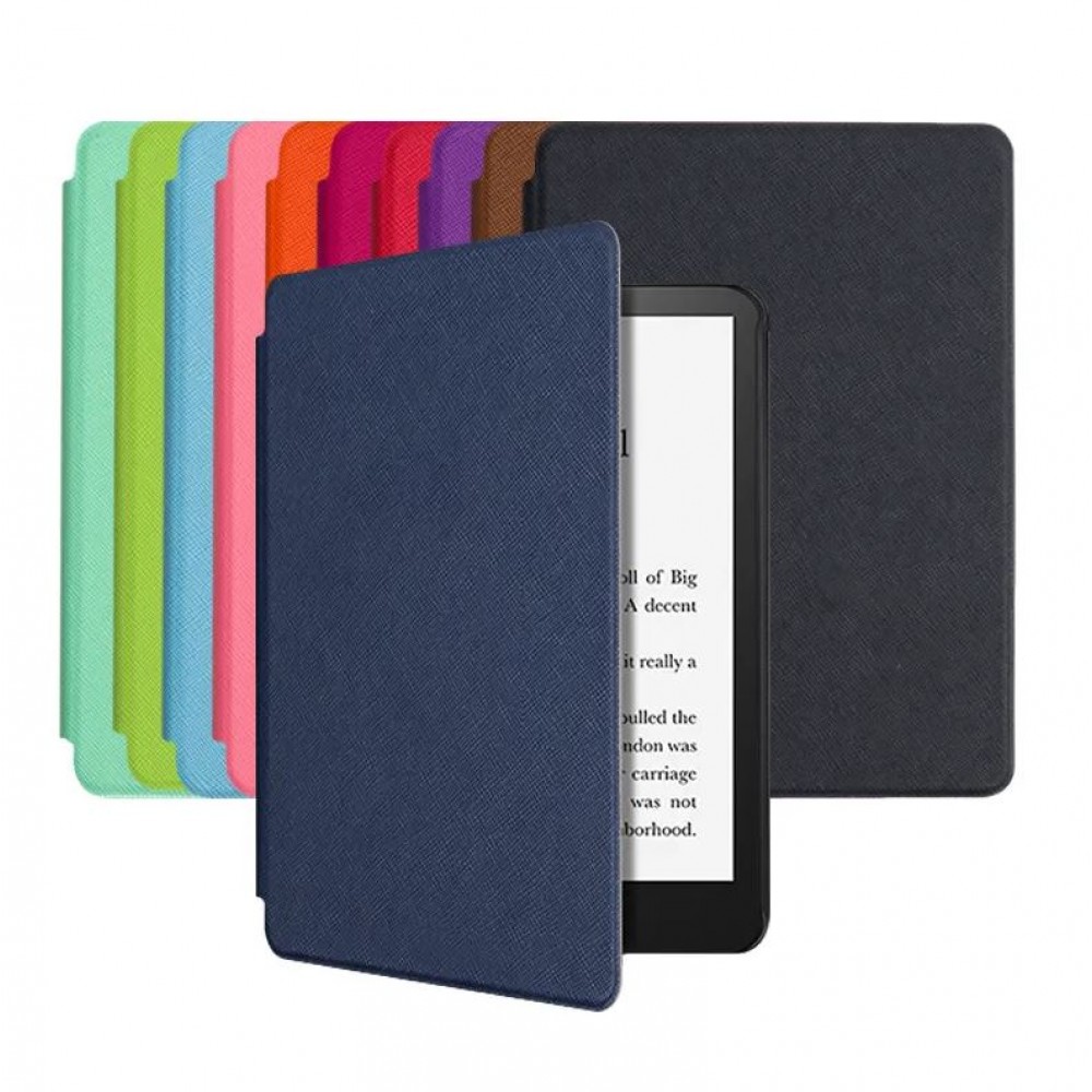 Kindle Paperwhite 1 / 2 / 3 Case Hülle - Ultra dünn & leicht Kunstleder hard-shell - Hellblau