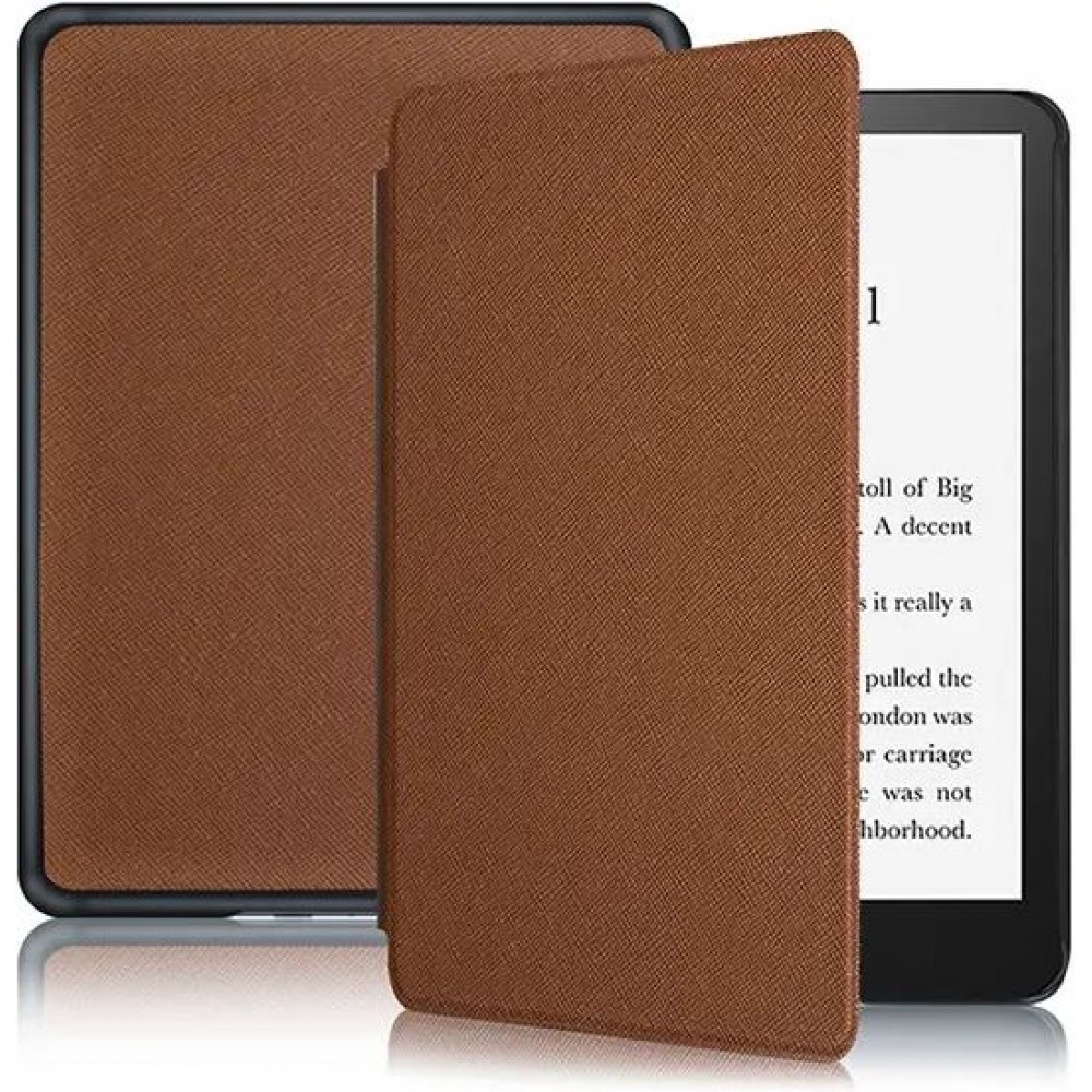 Kindle Paperwhite 1 / 2 / 3 Case Hülle - Ultra dünn & leicht Kunstleder hard-shell - Braun