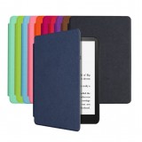 Coque Kindle Paperwhite 1 / 2 / 3 - Cuir synthétique hard-shell ultra fin et léger - Violet