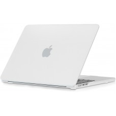 MacBook Pro 14" Case Hülle - Hardshell Schutzhülle Ultra-dünn für Apple MacBook Pro 14" zweiteilig semi-transparent - Weiss