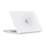 Coque MacBook Pro 16" (2021, 2023) - Hardshell Housse de protection ultra-fin deux pièces semi-transparent - Blanc