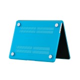 Coque MacBook Pro 14" (2021, 2023) - Hardshell Housse de protection ultra-fin deux pièces semi-transparent - Bleu