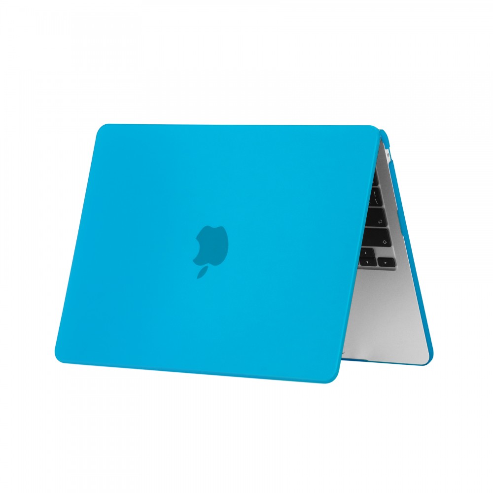 Coque MacBook Pro 16" (2021, 2023) - Hardshell Housse de protection ultra-fin deux pièces semi-transparent - Bleu