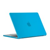 Coque MacBook Pro 16" (2021, 2023) - Hardshell Housse de protection ultra-fin deux pièces semi-transparent - Bleu