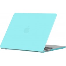 MacBook Pro 14" (2021, 2023) Case Hülle - Hardshell Schutzhülle Ultra-dünn zweiteilig semi-transparent - Hellblau