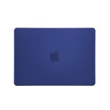 Coque MacBook Pro 14" (2021, 2023) - Hardshell Housse de protection ultra-fin deux pièces semi-transparent - Bleu foncé