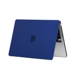 Coque MacBook Pro 14" (2021, 2023) - Hardshell Housse de protection ultra-fin deux pièces semi-transparent - Bleu foncé