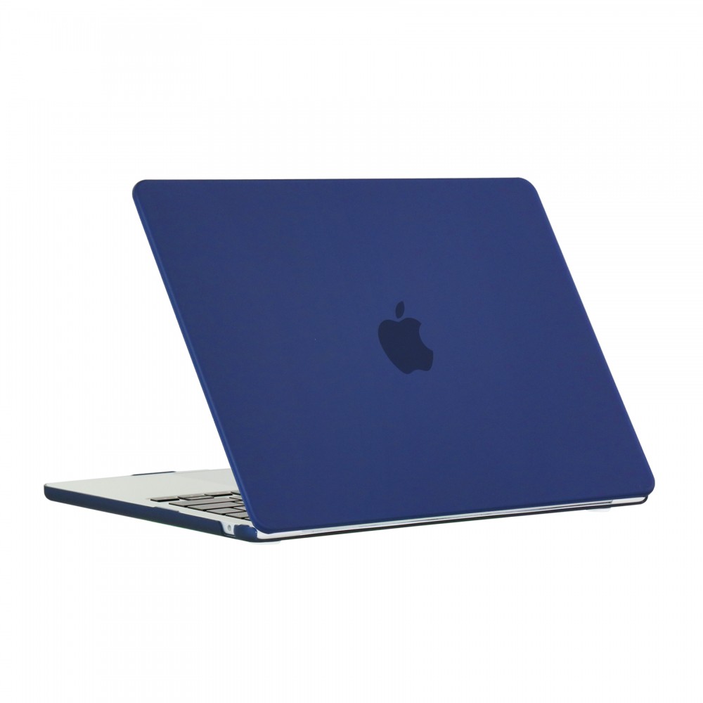 Coque MacBook Pro 16" (2021, 2023) - Hardshell Housse de protection ultra-fin deux pièces semi-transparent - Bleu foncé