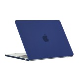 Coque MacBook Pro 14" (2021, 2023) - Hardshell Housse de protection ultra-fin deux pièces semi-transparent - Bleu foncé