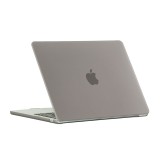 Coque MacBook Pro 16" (2021, 2023) - Hardshell Housse de protection ultra-fin deux pièces semi-transparent - Gris