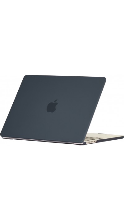 Coque MacBook Pro 16" (2021, 2023) - Hardshell Housse de protection ultra-fin deux pièces semi-transparent - Noir