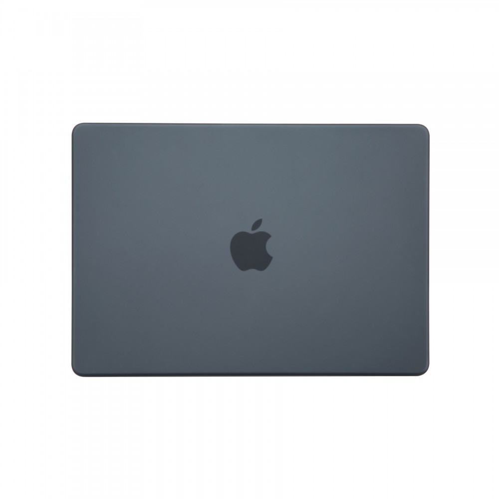 Coque MacBook Pro 14" (2021, 2023) - Hardshell Housse de protection ultra-fin deux pièces semi-transparent - Noir