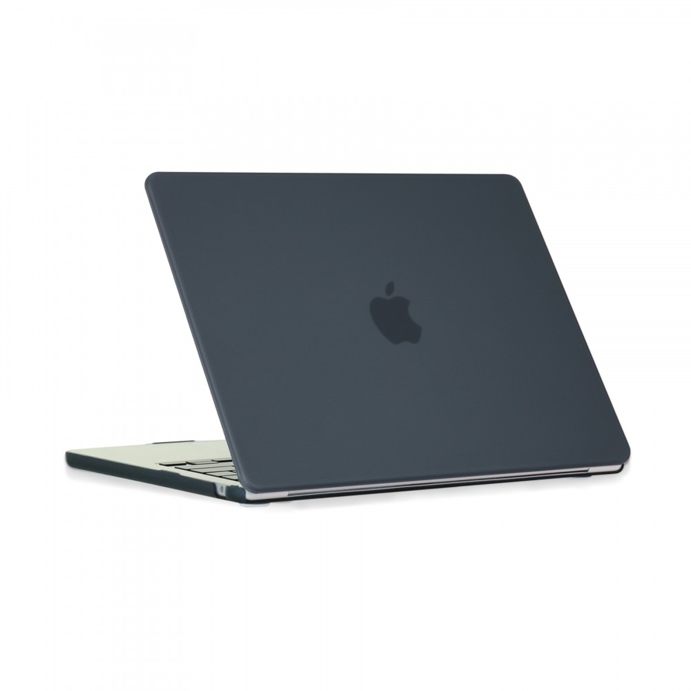 Coque MacBook Pro 16" (2021, 2023) - Hardshell Housse de protection ultra-fin deux pièces semi-transparent - Noir