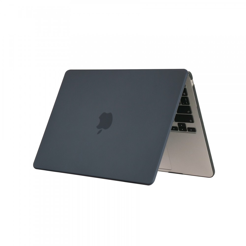 Coque MacBook Pro 14" (2021, 2023) - Hardshell Housse de protection ultra-fin deux pièces semi-transparent - Noir