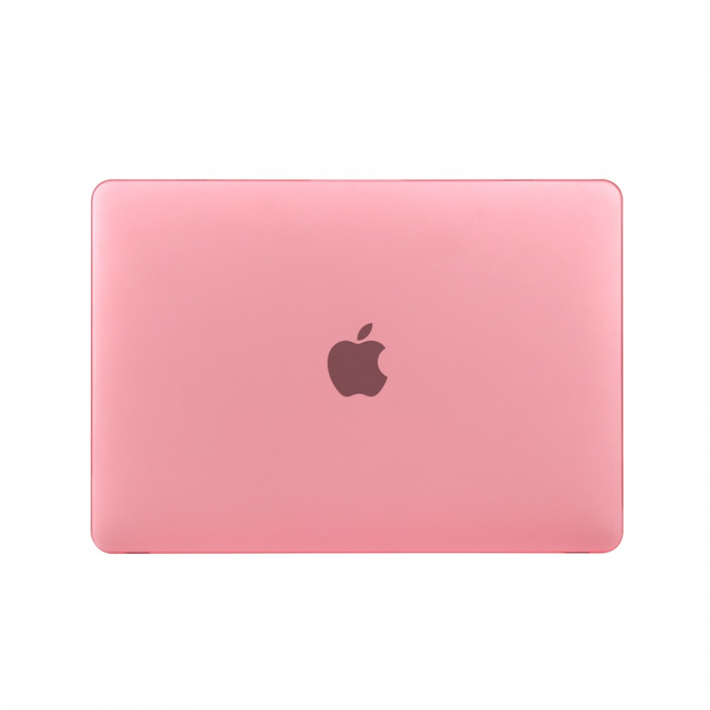 Coque MacBook Pro 14" (2021, 2023) - Hardshell Housse de protection ultra-fin deux pièces semi-transparent - Rose