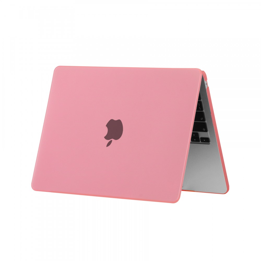 MacBook Pro 14" (2021, 2023) Case Hülle - Hardshell Schutzhülle Ultra-dünn zweiteilig semi-transparent - Rosa