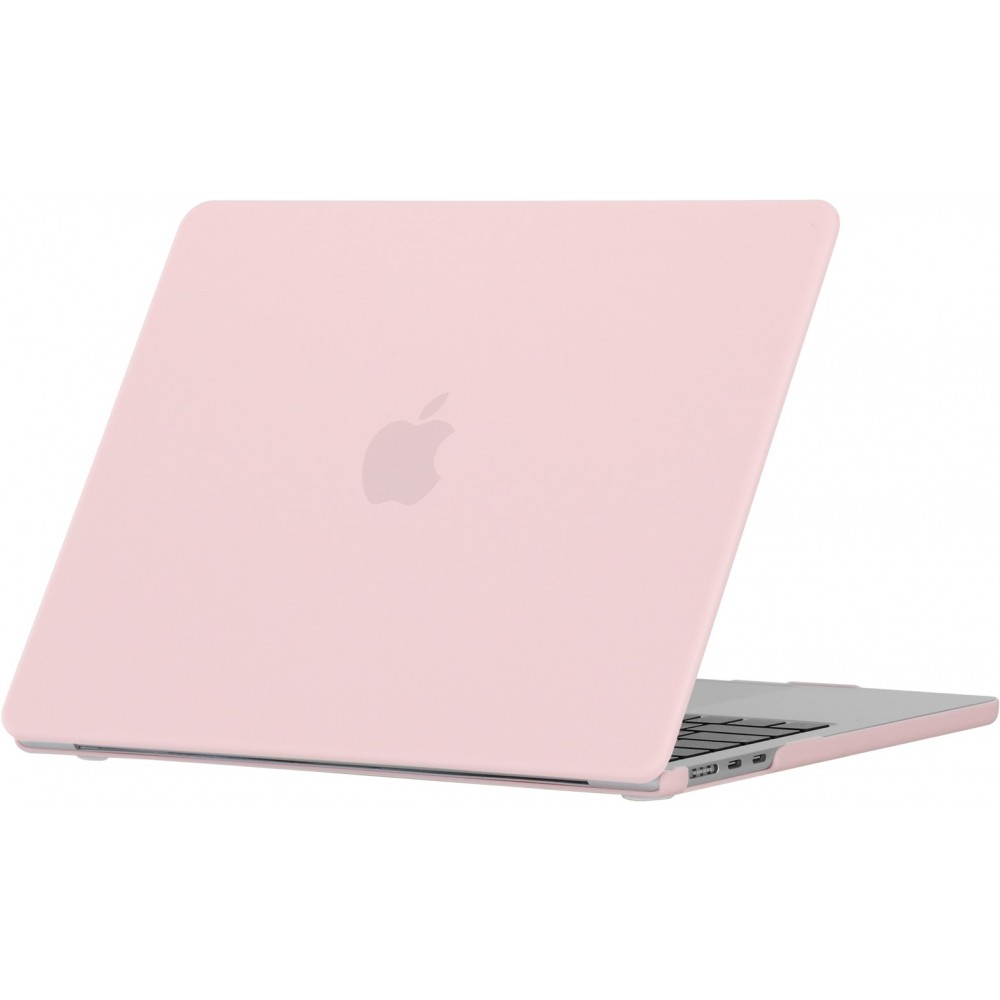 Coque MacBook Pro 16" (2021, 2023) - Hardshell Housse de protection ultra-fin deux pièces semi-transparent - Rose clair