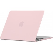 Coque MacBook Pro 16" (2021, 2023) - Hardshell Housse de protection ultra-fin deux pièces semi-transparent - Rose clair