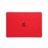 Coque MacBook Pro 14" (2021, 2023) - Hardshell Housse de protection ultra-fin deux pièces semi-transparent - Rouge