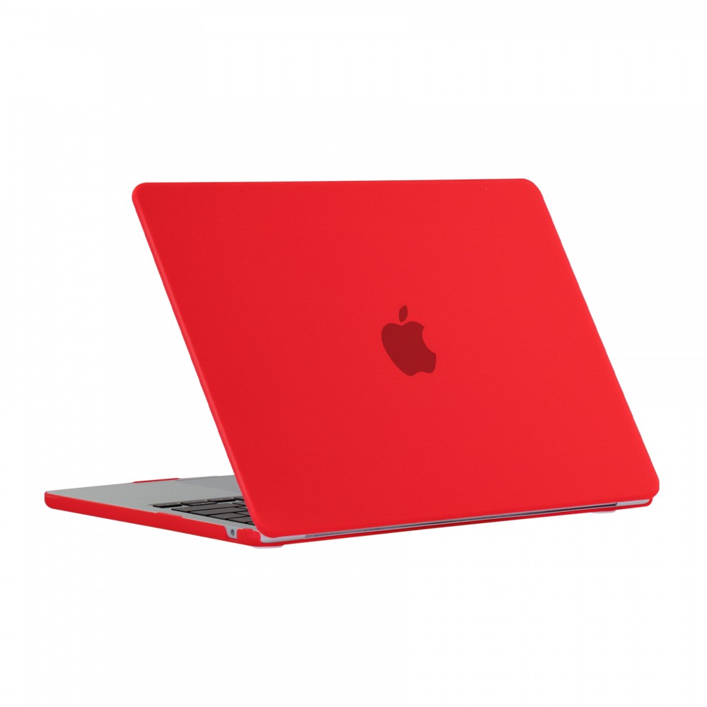 MacBook Pro 14" (2021, 2023) Case Hülle - Hardshell Schutzhülle Ultra-dünn zweiteilig semi-transparent - Rot