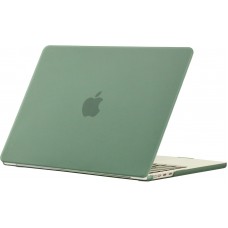 Coque MacBook Pro 16" (2021, 2023) - Hardshell Housse de protection ultra-fin deux pièces semi-transparent - Vert foncé