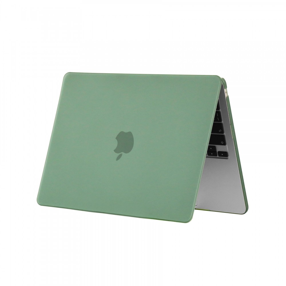 Coque MacBook Pro 16" (2021, 2023) - Hardshell Housse de protection ultra-fin deux pièces semi-transparent - Vert foncé