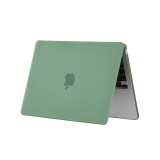 Coque MacBook Pro 14" (2021, 2023) - Hardshell Housse de protection ultra-fin deux pièces semi-transparent - Vert foncé