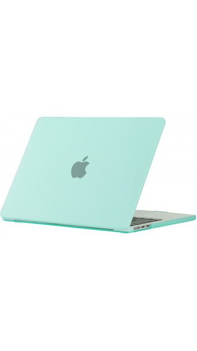 Coque MacBook Pro 16" (2021, 2023) - Hardshell Housse de protection ultra-fin deux pièces semi-transparent - Vert menthe