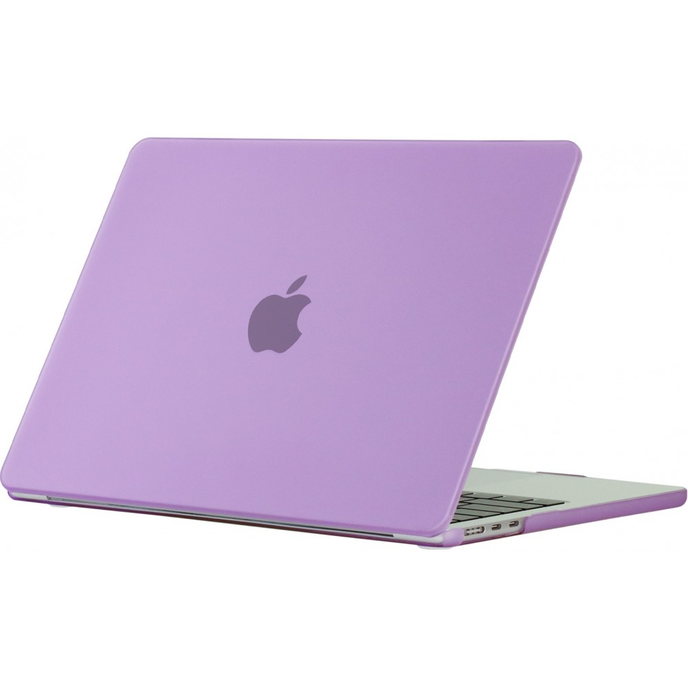 Coque MacBook Pro 14" (2021, 2023) - Hardshell Housse de protection ultra-fin deux pièces semi-transparent - Violet