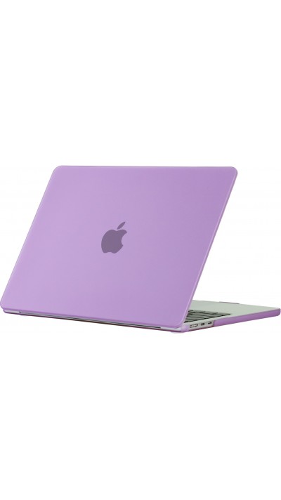 Coque MacBook Pro 16" (2021, 2023) - Hardshell Housse de protection ultra-fin deux pièces semi-transparent - Violet