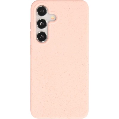 Coque Samsung Galaxy S24+ - Bio Eco-Friendly biodégradable écologique nature - Rose