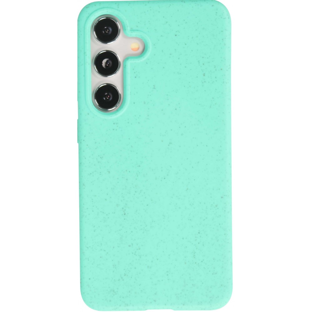 Coque Samsung Galaxy S24+ - Bio Eco-Friendly biodégradable écologique nature - Turquoise