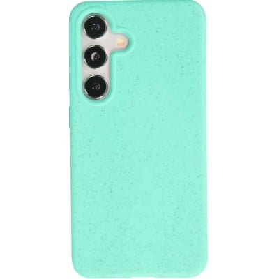 Coque Samsung Galaxy S24+ - Bio Eco-Friendly biodégradable écologique nature - Turquoise