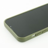 Coque iPhone 15 Plus - Bio Eco-Friendly biodégradable écologique nature - Vert foncé