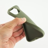 Coque iPhone 15 Plus - Bio Eco-Friendly biodégradable écologique nature - Vert foncé