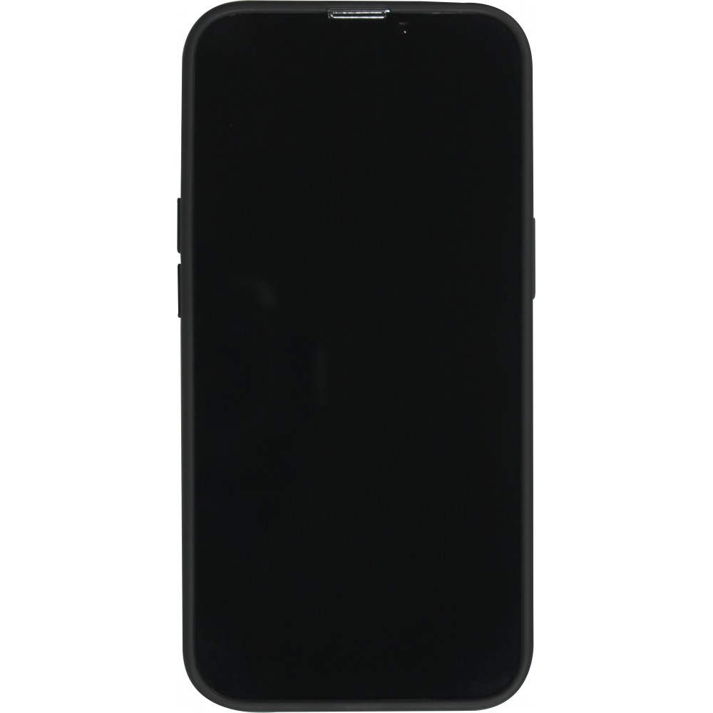 Silikon Hülle für Apple iPhone 15 Pro Schutzhülle Matt Schwarz Backcover  Handy Case