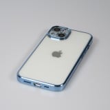 Coque iPhone 14 Plus - Electroplate - Bleu