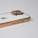 Coque iPhone 14 Plus - Electroplate - Or