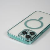 iPhone 14 Pro Max Case Hülle - Electroplate mit Magsafe - Grün