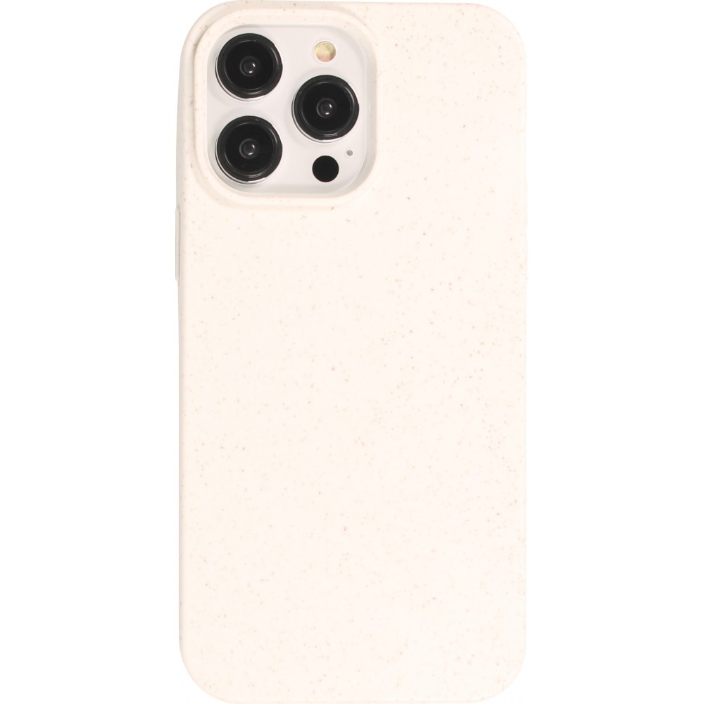 Coque iPhone 16 - Bio Eco-Friendly biodégradable écologique nature - Blanc